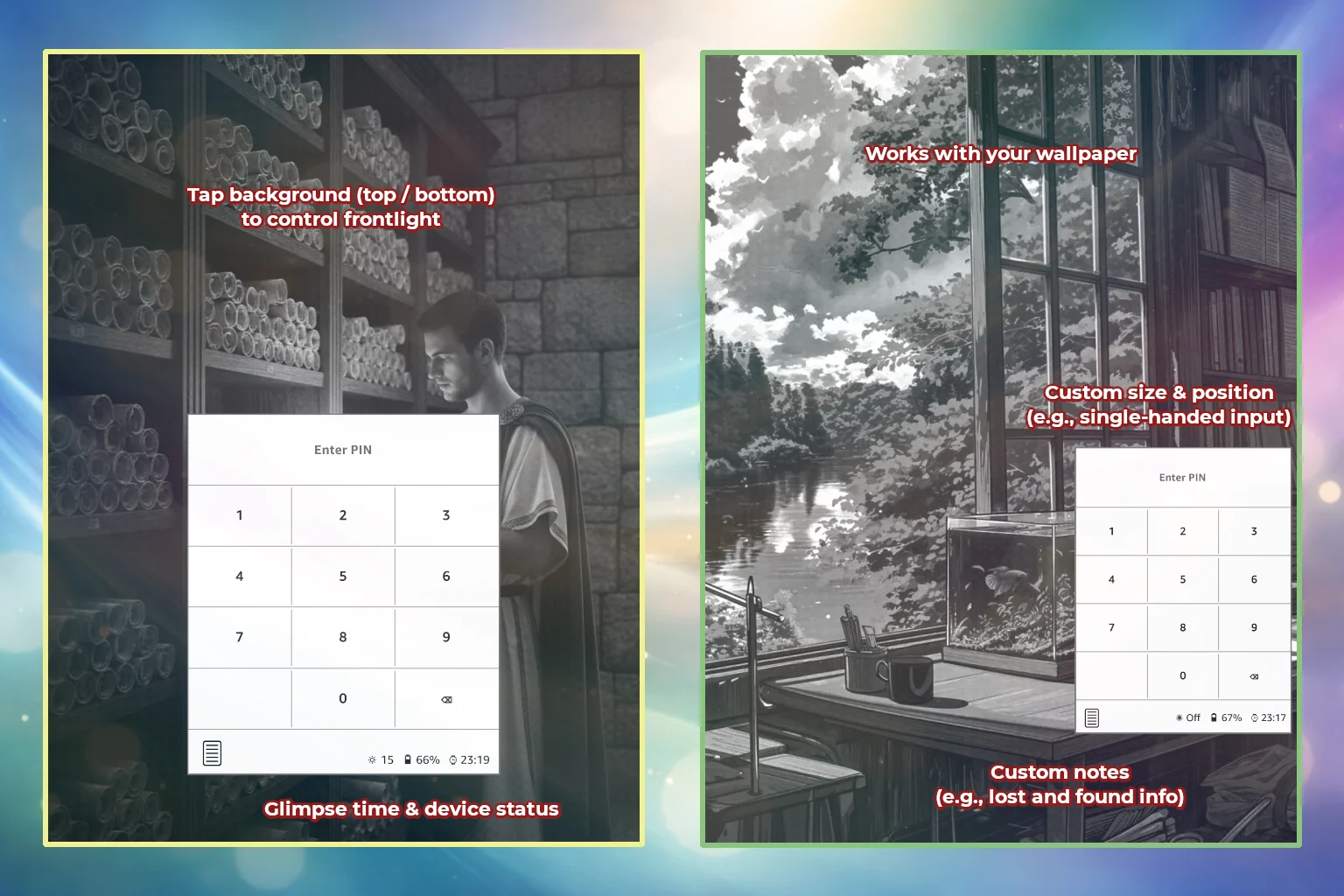 ScreenLockPIN Showcase
